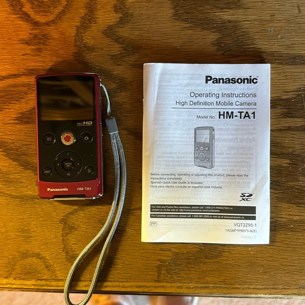 Panasonic High Definition Mobile Camera